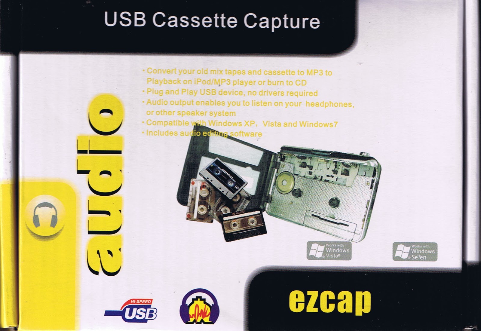 ezcap usb cassette capture software download
